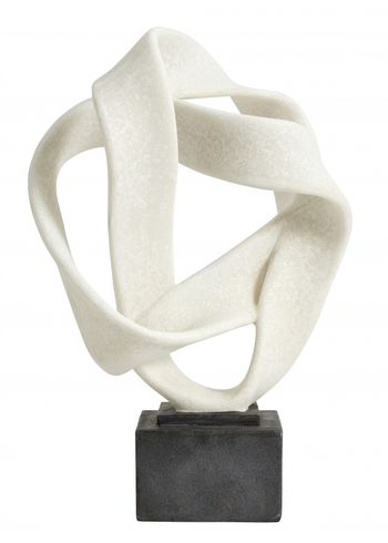 Nordal - Sculpture - ROSALA deco stand - Black/white