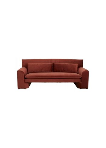 Nordal - Couch - GEO sofa - Rust Red