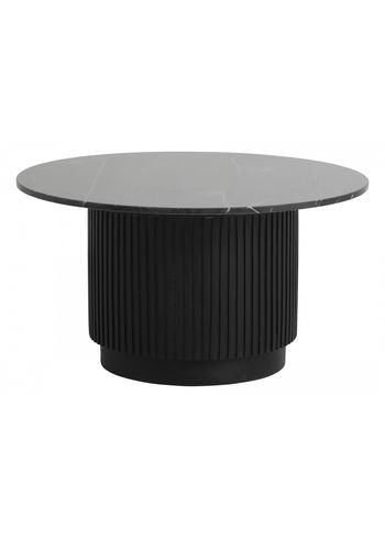 Nordal - Sofabord - ERIE round coffee table - Black