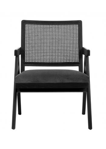 Nordal - Stoel - Wickerwork chair - Black