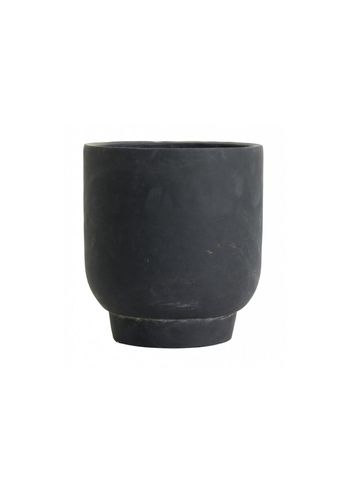 Nordal - Blumentopf - IVON cement pot - Black