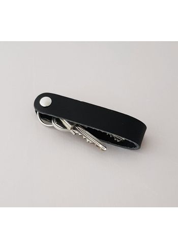 Nordic Function - Keychain - 4KEYS - Black leather