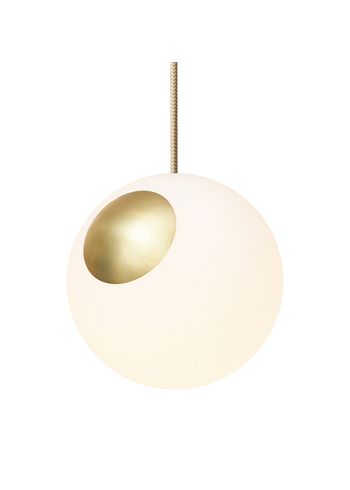 Nordic Tales - Lampa - Bright Spot Pendant - Glass/Brass - Crema