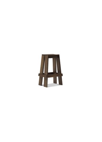 Normann Copenhagen - Cassetto del letto - Let Barstool 75 Cm - Brown Stained Ash