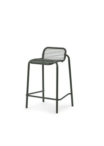 Normann Copenhagen - Bar stool - Vig Barstool - Dark Green
