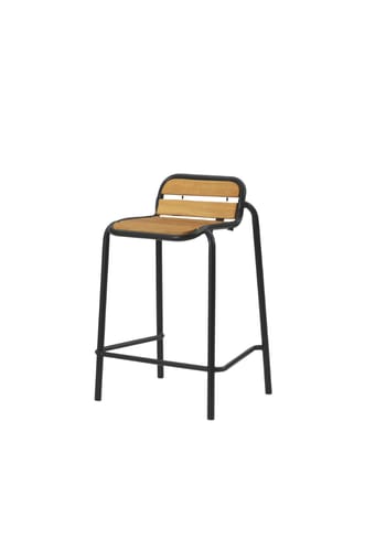 Normann Copenhagen - Bar stool - Vig Barstool Robinia - Black