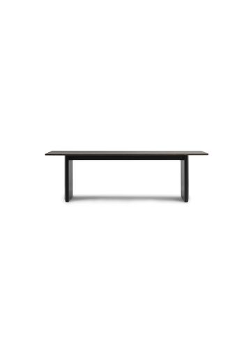 Normann Copenhagen - Sugrör för barn - Panel Table 90 X 250 Cm - Black/Dark Brown