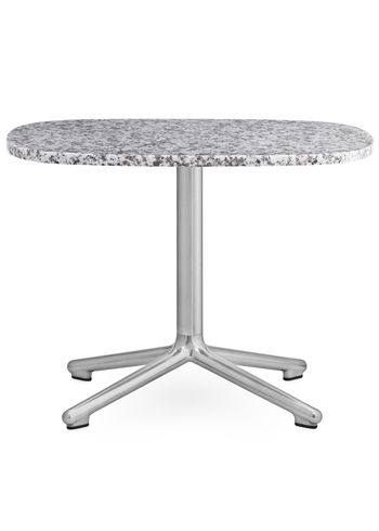 Normann Copenhagen - Junta - Era table - Aluminium / Grey Granite