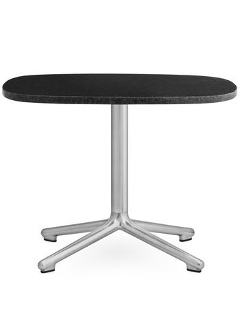 Normann Copenhagen - Conseil d'administration - Era table - Aluminium / Black Granite