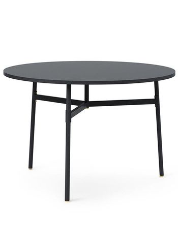 Normann Copenhagen - Tisch - Union Table - Round - Black - Ø110