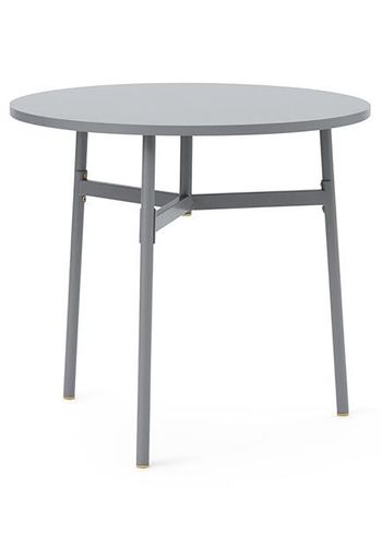 Normann Copenhagen - Tisch - Union Table - Round - Grey - Ø80