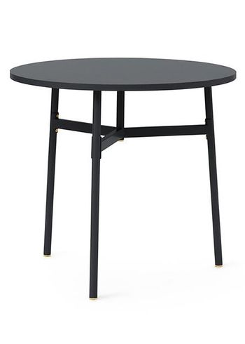 Normann Copenhagen - Tisch - Union Table - Round - Black - Ø80
