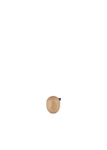 Normann Copenhagen - Figur - Little Bird 3 cm - Oak