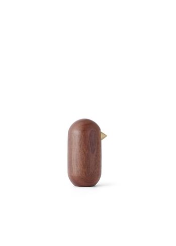 Normann Copenhagen - Figur - Little Bird 7 cm - Walnut