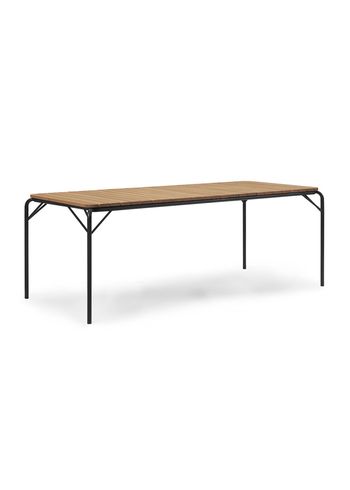 Normann Copenhagen - Zahradní stůl - Vig Table Robinia - Black - Large