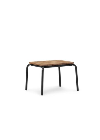 Normann Copenhagen - Puutarhapöytä - Vig Table Robinia - Black - Small
