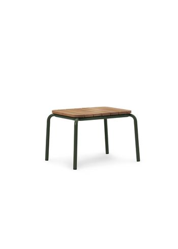 Normann Copenhagen - Garden table - Vig Table Robinia - Dark Green - Small