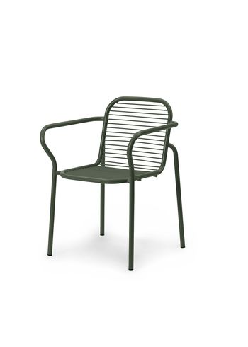 Normann Copenhagen - Chaise de jardin - Vig Armchair - Dark Green