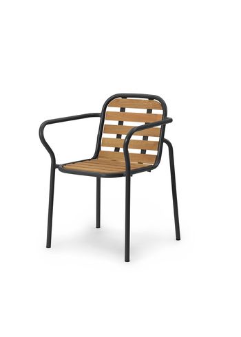 Normann Copenhagen - Garden chair - Vig Armchair Robinia - Black