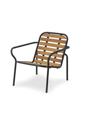 Normann Copenhagen - Tuinstoel - Vig Lounge Chair Robinia - Dark Green
