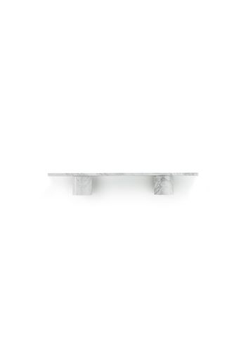 Normann Copenhagen - Regalbrett - Sten Shelf 80 Cm - White Marble