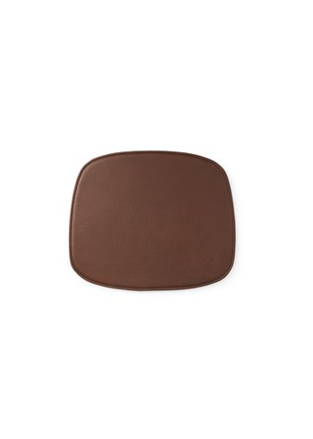 Normann Copenhagen - Cushion - Seat Cushion Form - Brandy Leather