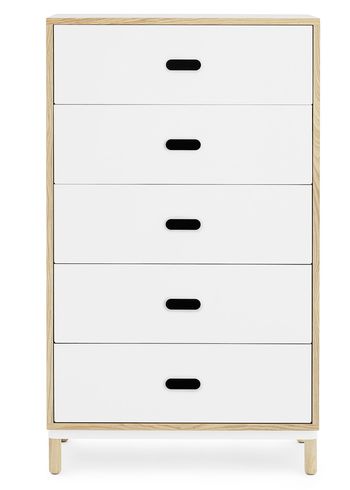 Normann Copenhagen - Byrå - Kabino Dresser - White / 5 drawers