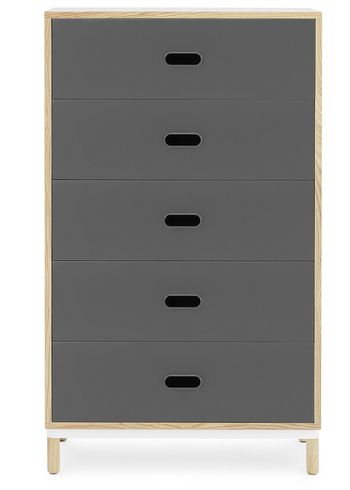 Normann Copenhagen - Byrå - Kabino Dresser - Grey / 5 drawers