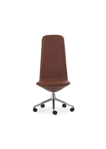 Normann Copenhagen - Kontorstol - Off Chair Swivel - Ultra Leather / Aluminium
