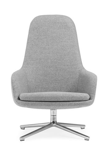 Normann Copenhagen - Fauteuil - Era Lounge Chair High Swivel - Aluminium Stel / Synergy