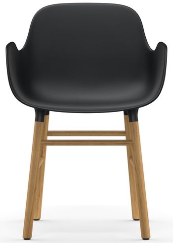 Normann Copenhagen - Lounge stoel - Form Armchair - Wood - Oak / Black