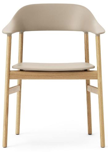 Normann Copenhagen - Cadeira de jantar - Herit armchair - Sand / Oak