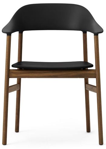 Normann Copenhagen - Lounge stoel - Herit armchair - Black / Smoked Oak