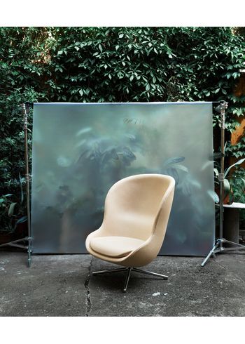 Normann Copenhagen - Lounge stoel - Hyg Lounge Chair High - Synergy - Loop