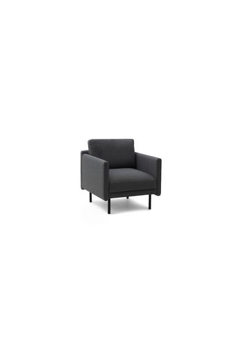Normann Copenhagen - Lounge stoel - Rar Armchair - Re-Born Dark Grey