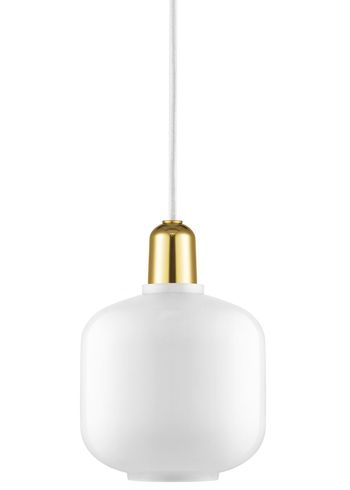 Normann Copenhagen - Lampa - Amp Lamp - White / Brass - Small