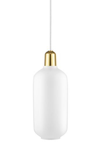 Normann Copenhagen - Lampe - Amp Lamp - White / Brass - Large