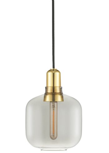 Normann Copenhagen - Lampa - Amp Lamp - Smoke / Brass - Small