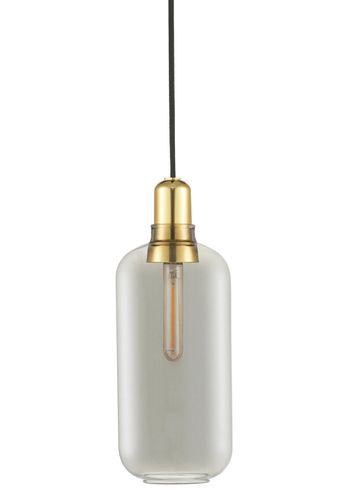 Normann Copenhagen - Lampa - Amp Lamp - Smoke / Brass - Large