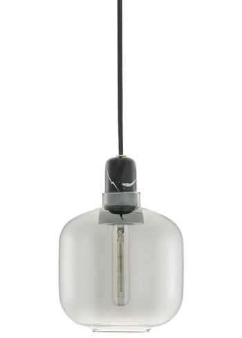 Normann Copenhagen - Pendant lamp - Amp Lamp - Smoke / Black - Small
