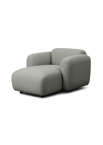 Normann Copenhagen - Modulär soffa - Swell Modular Sofa Chaise Longue - Hallingdal 0110