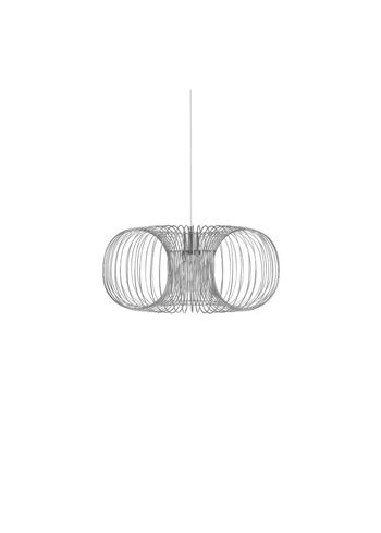 Normann Copenhagen - Pendule - Coil Lamp - Stainless Steel / S