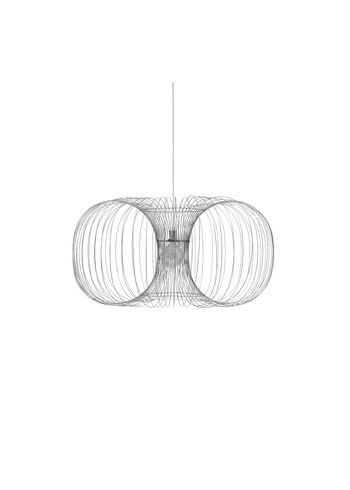 Normann Copenhagen - Hängande lampa - Coil Lamp - Stainless Steel / XL