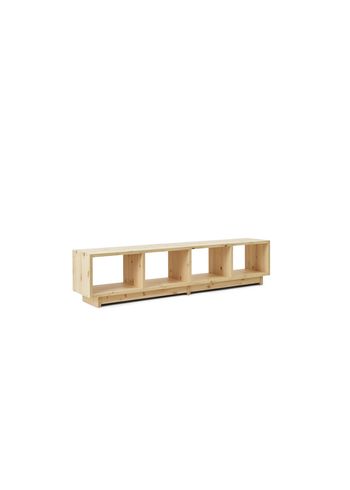 Normann Copenhagen - Regal - Plank Bookcase Low - Pine - Low