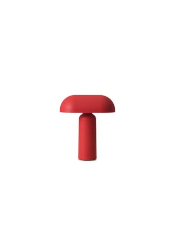 Normann Copenhagen - Lato w łóżku - Porta Table Lamp - Red