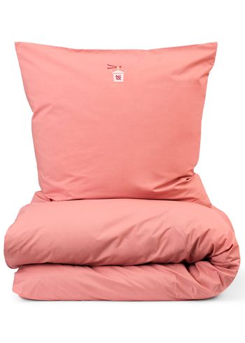 Normann Copenhagen - Bed Sheet - Snooze - Happy Hangover Coral