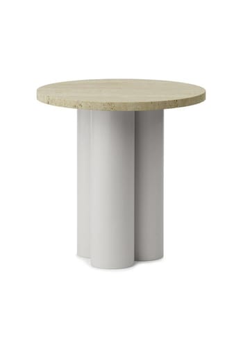 Normann Copenhagen - Side table - Dit Table - Sand - Travertine Light