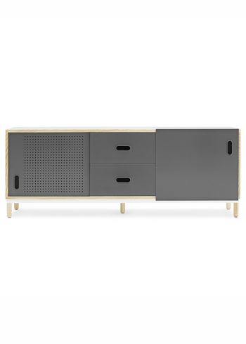 Normann Copenhagen - Anrichte - Kabino Sideboard - Grey / with drawers