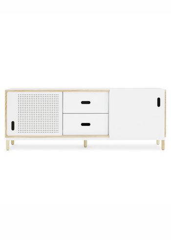 Normann Copenhagen - Anrichte - Kabino Sideboard - White / with drawers