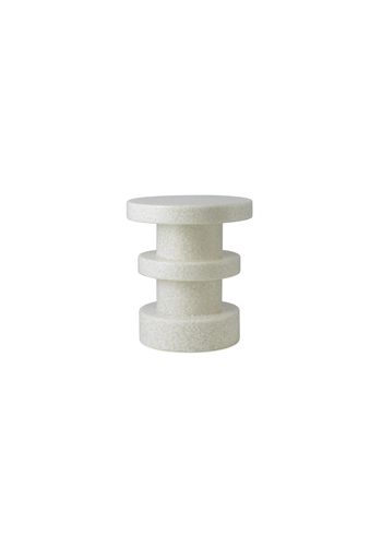 Normann Copenhagen - Pall - Bit stool stack - White/white